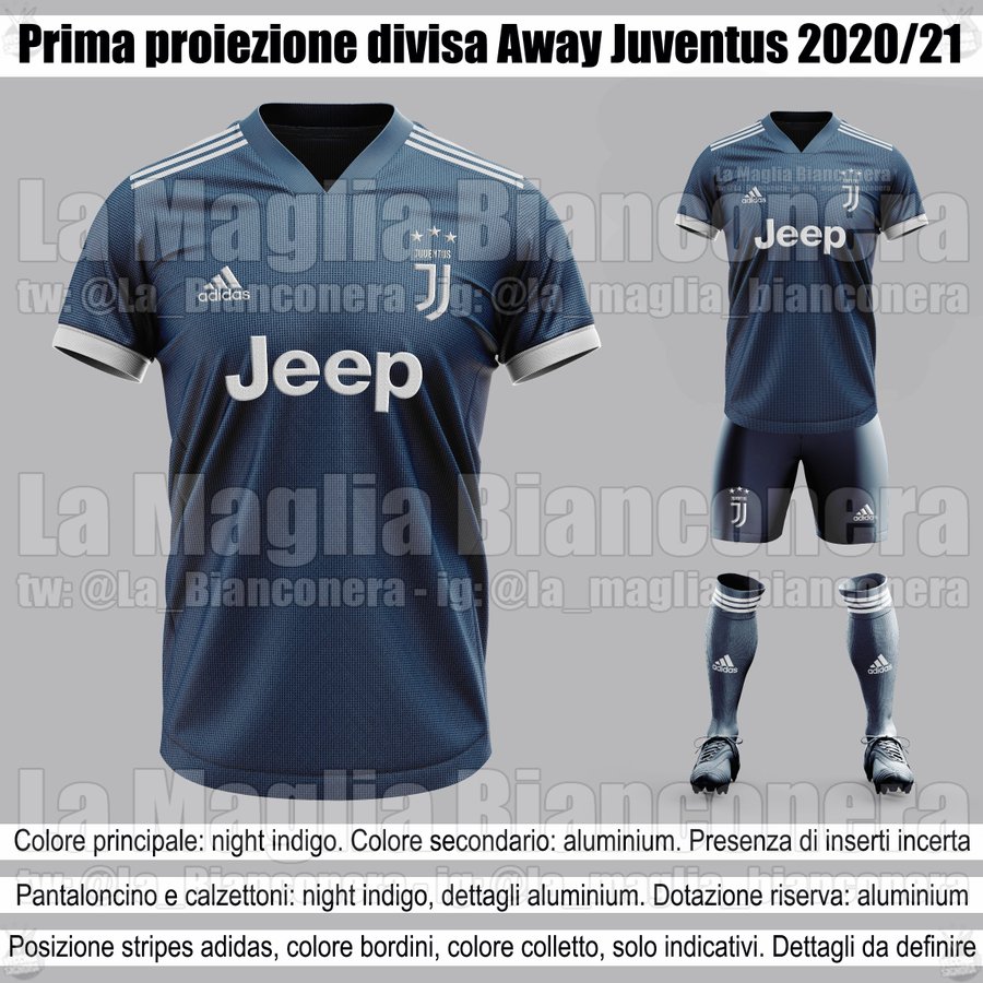 Rare orange and black! Juventus' third kit for 2020-21 season leaked