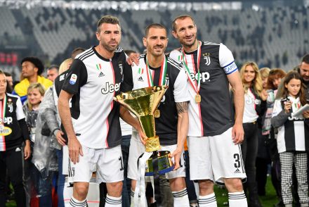 Leonardo Bonucci and Andrea Barzagli
