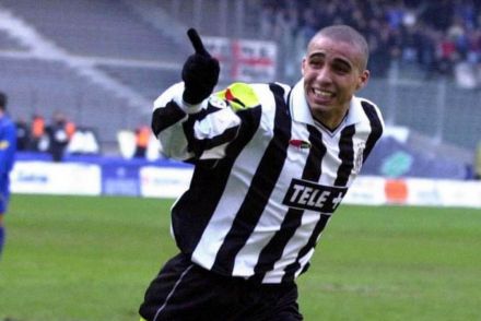 Trezeguet playing for Juventus