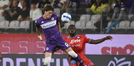 Fiorentina Fans Reaction to Dusan Vlahovic after returns to Stadio Artemio  Franchi 