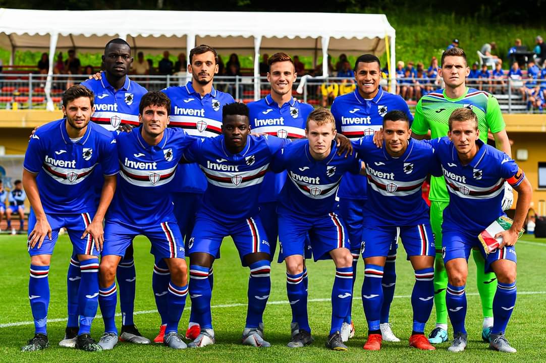  Image: Confirmed Sampdoria side to take on Juventus in Serie A