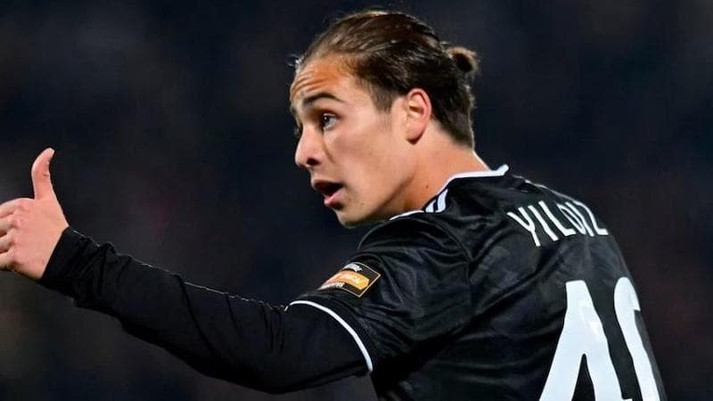 Kenan Yildiz of Juventus Next Gen celebrate after scoring a goal News  Photo - Getty Images