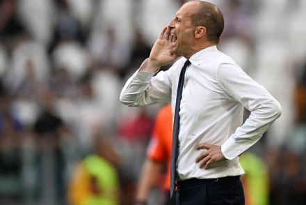 Allegri during his time at Juventus