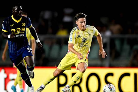 Nicolo Fagioli in action