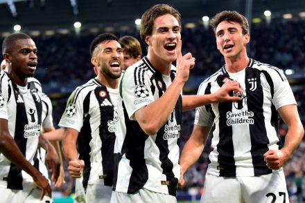 Kenan Yilddiz scoring for Juventus