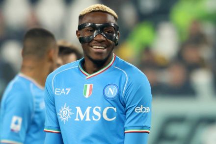 Victor Osimhen during his time at Napoli