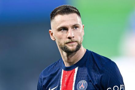 Skriniar on the pitch for PSG