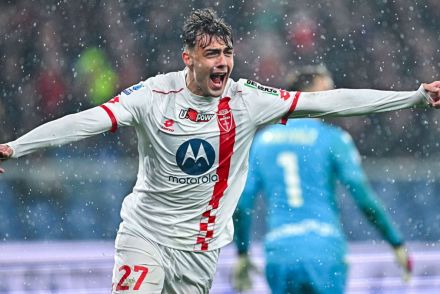 Maldini in action for Monza