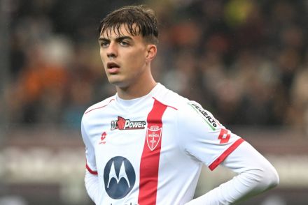 Daniel Maldini in action for Monza