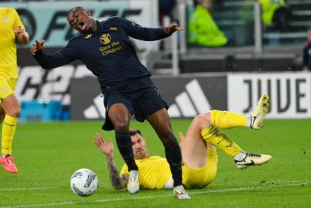Kalulu fouled against Lazio