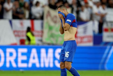 David Hancko playing for Slovakia