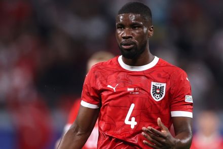 Kevin Danso playing for Austria