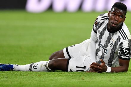 Pogba in action for Juventus