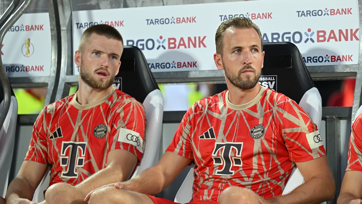 Eric Dier with Harry Kane