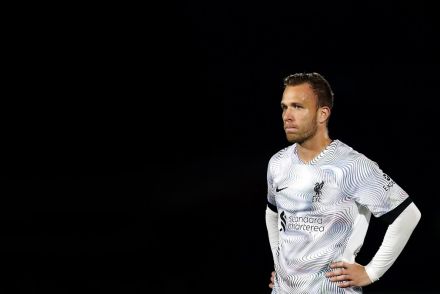 Arthur playing for Liverpool