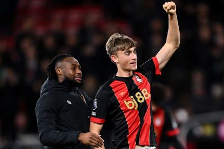 Dean Huijsen with Bournemouth