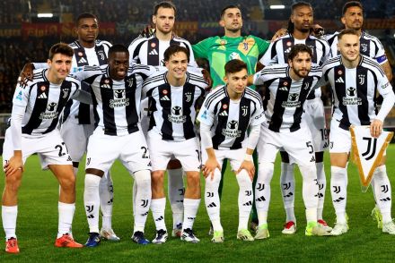 Juventus team v Lecce