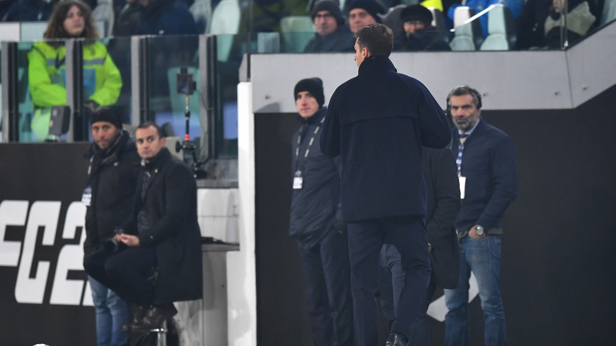 Motta after red card against Bologna