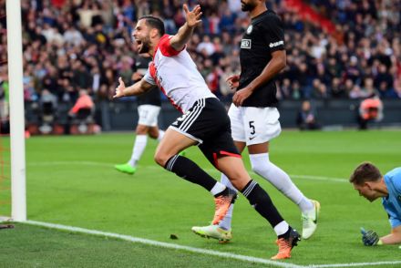 David Hancko celebrates