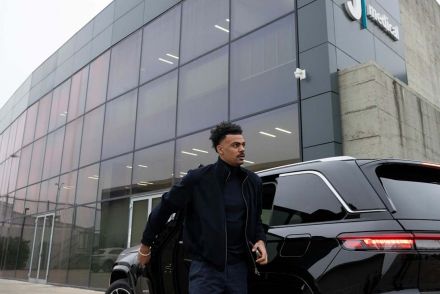 Renato Veiga arriving at Juventus