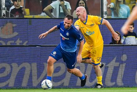 Antonio Cassano in a friendly fixture