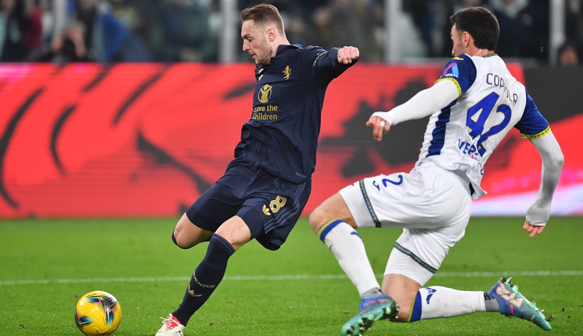 Koopmeiners scoring against Verona