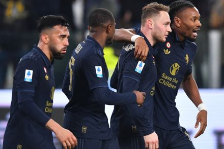 Teun Koopmeiners celebrating goal against Verona
