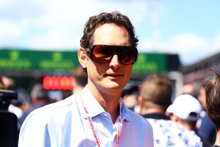 John Elkann at Belgium Grand Prix