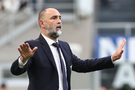 Igor Tudor on the sidelines