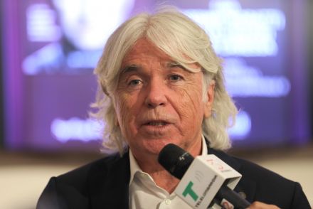 Ivan Zazzaroni during an interview