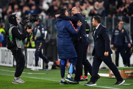 Igor Tudor celebrates win on Juventus debut