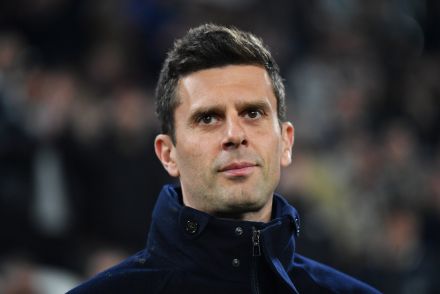 Thiago Motta looking on from the sidelines