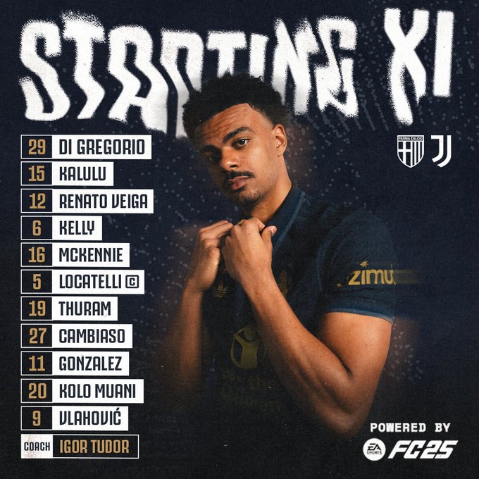 Juventus team v Parma