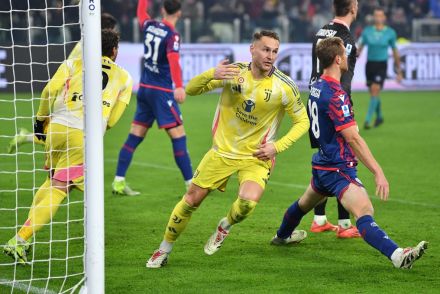 Teun Koopmeiners celebrating goal against Bologna