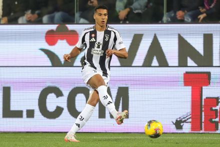 Alberto Costa in action for Juventus