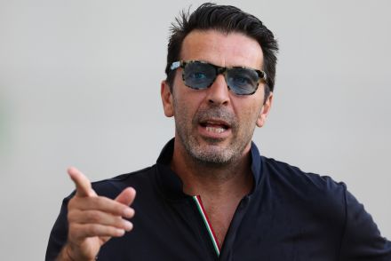 Gianluigi Buffon speaking