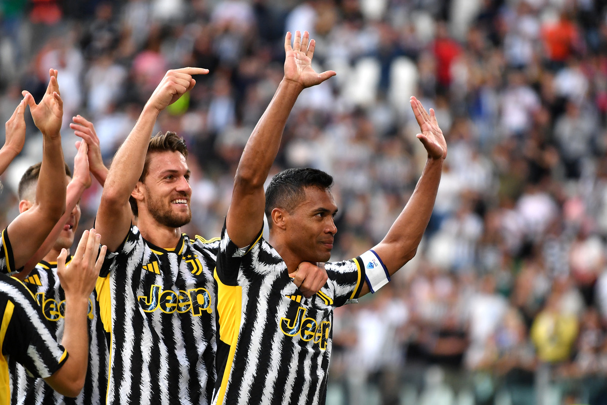 Daniele Rugani in his last match at Juventus