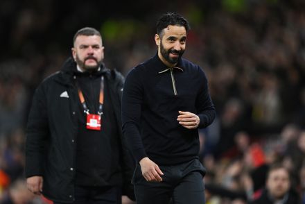 Ruben Amorim at Old Trafford