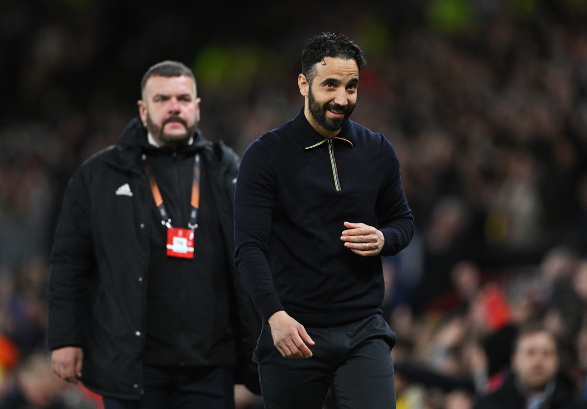 Ruben Amorim at Old Trafford