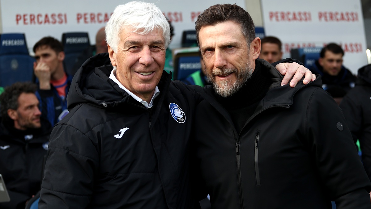 Gian Piero Gasperini and Eusebio Di Francesco