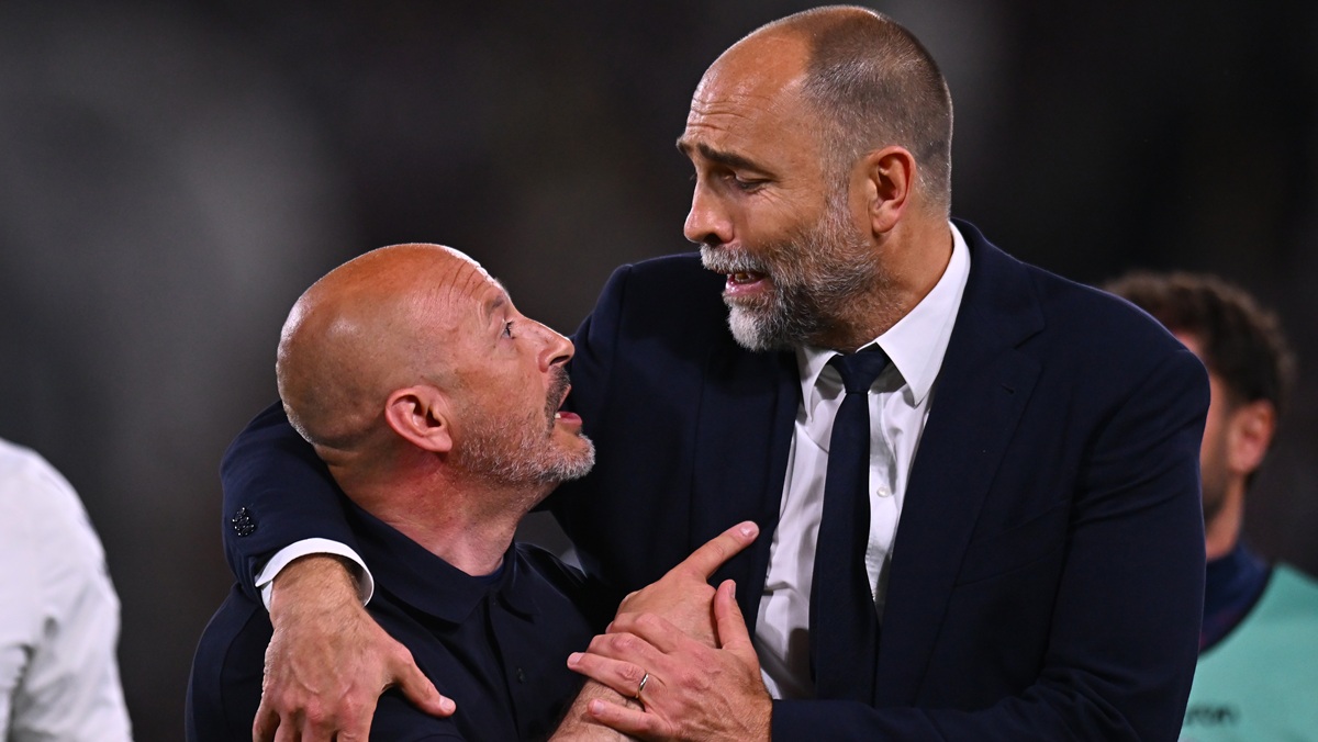 Vincenzo Italiano and Igor Tudor