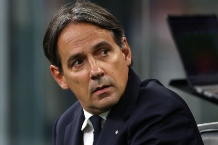 Simone Inzaghi looking on