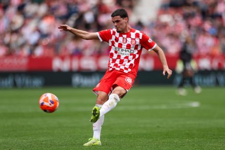 Miguel Gutierrez in action for Girona