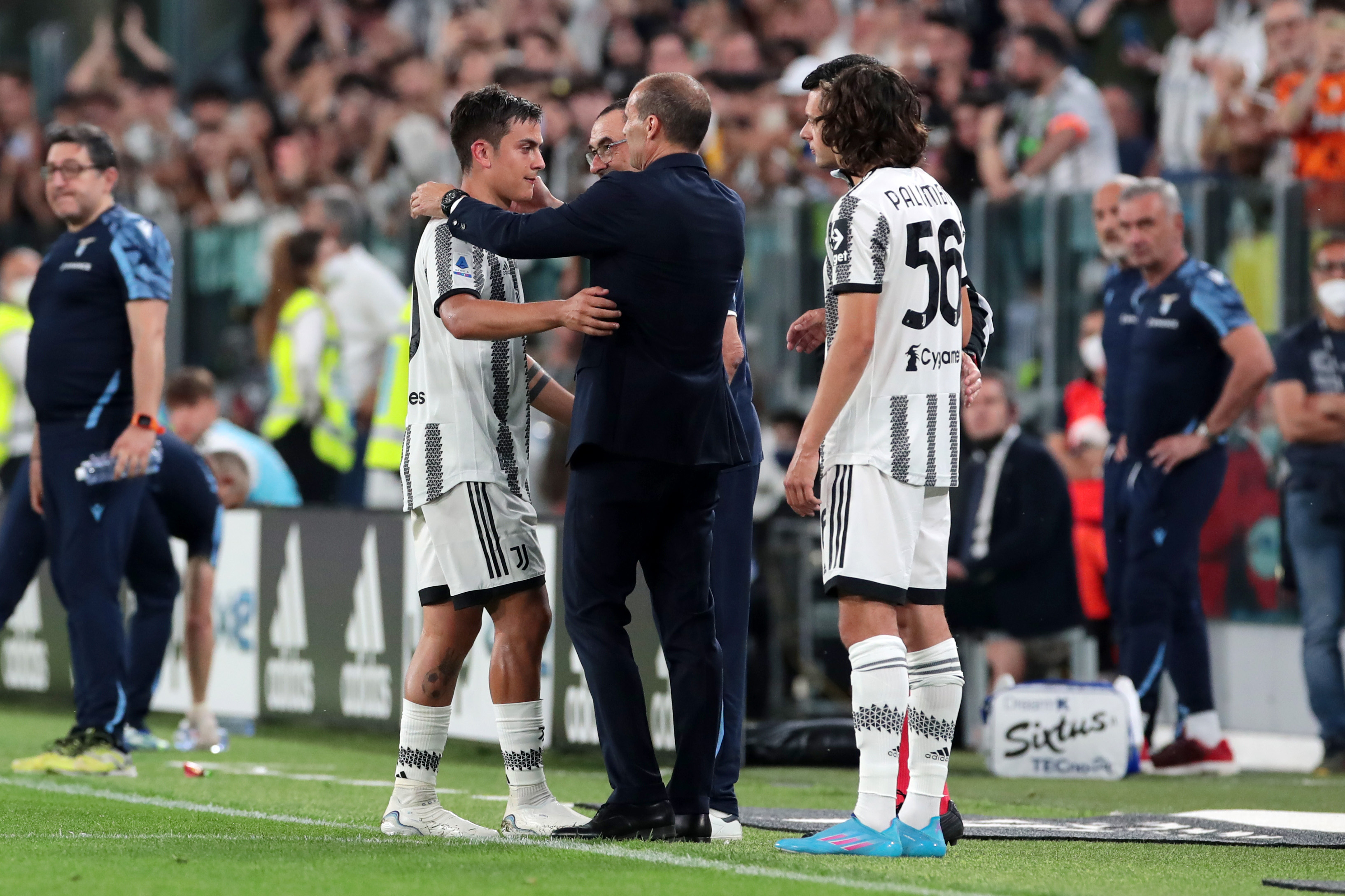 Dybala and Allegri
