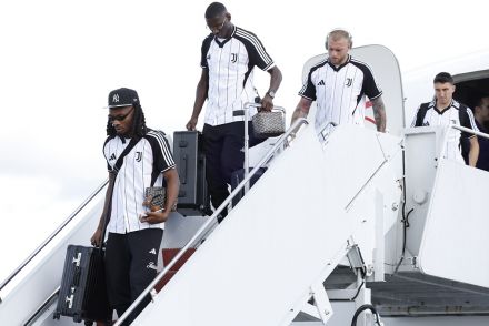 Juventus arriving for club world cup