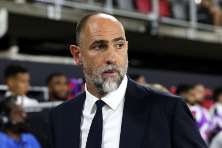 Igor Tudor on the sidelines