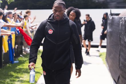 Jonathan David representing Canada