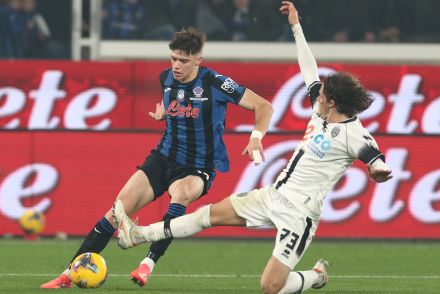 Marco Palestra in action for Atalanta
