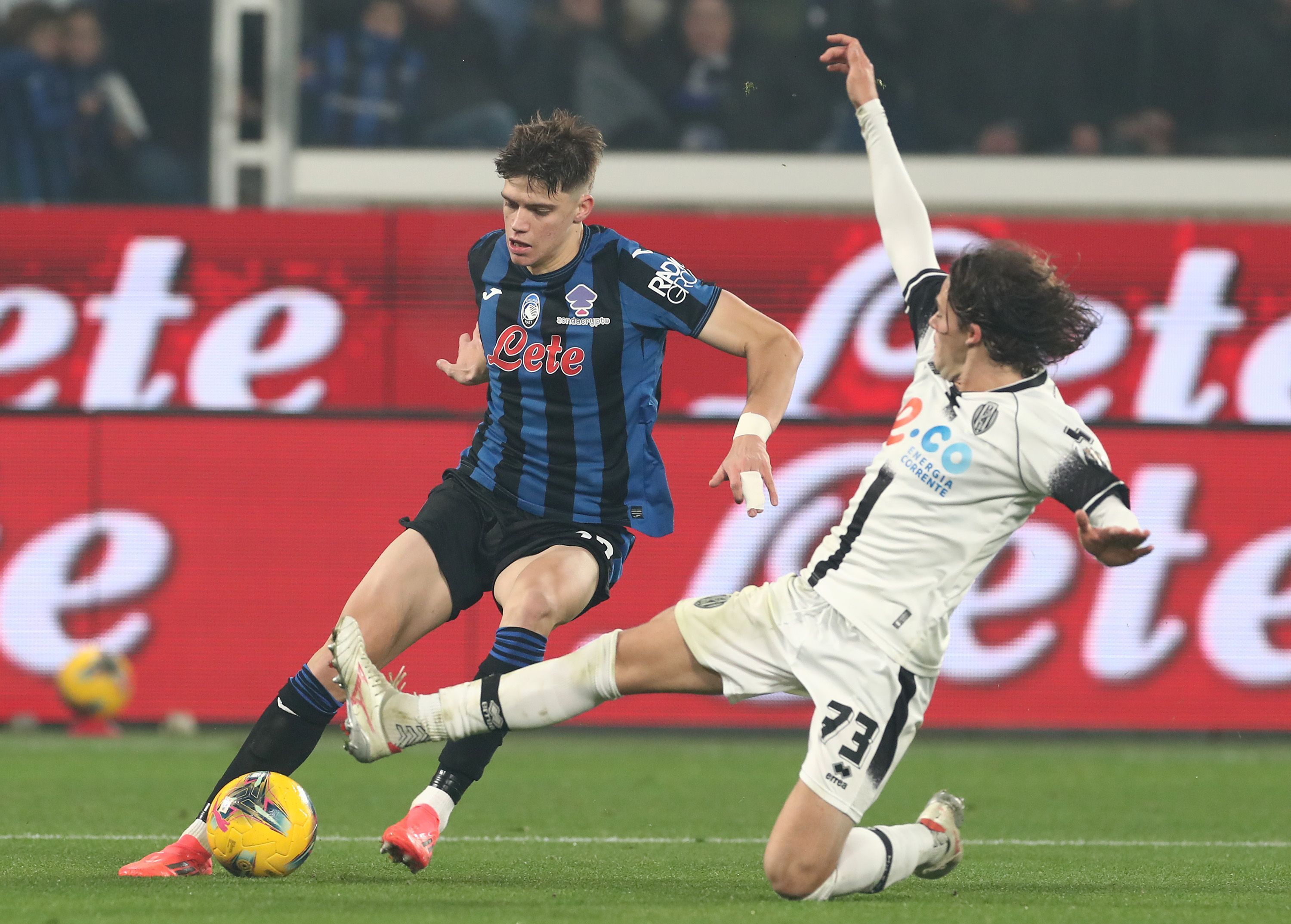 Marco Palestra in action for Atalanta