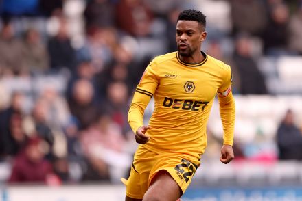 Nelson Semedo in action for Wolves